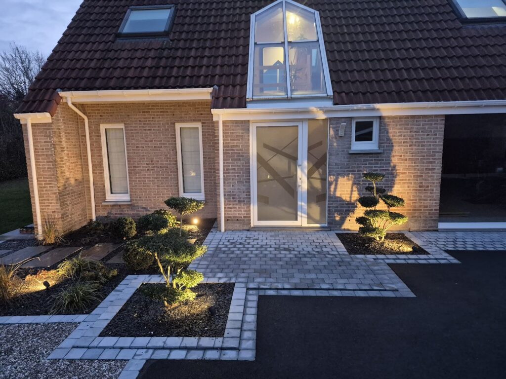 Réalisation d’une allée en pavage à Douai