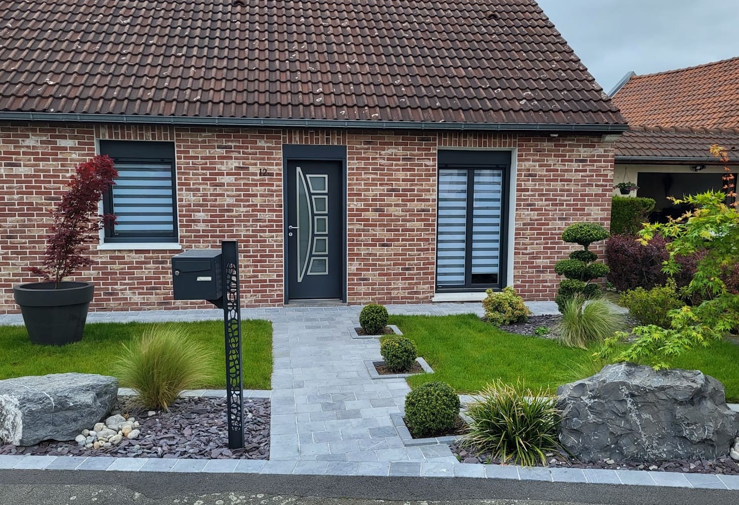 Pose de pavage pour un extérieur à Arras